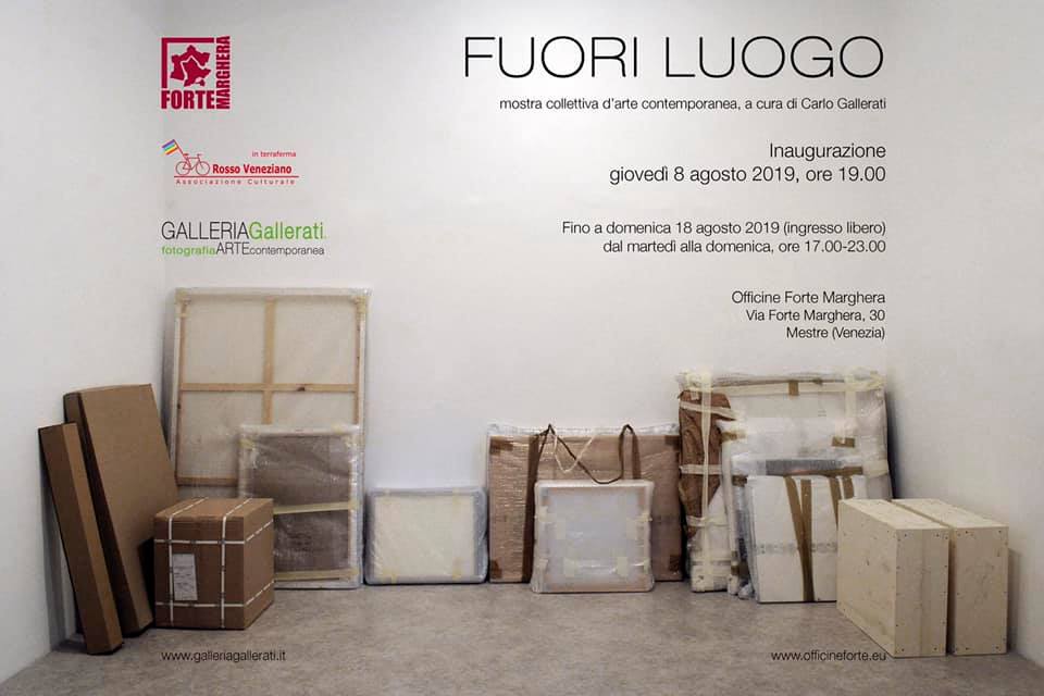 Fuori Luogo @ Officine Forte Marghera expo title