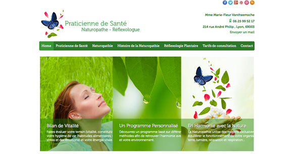 site Praticienne naturopathe