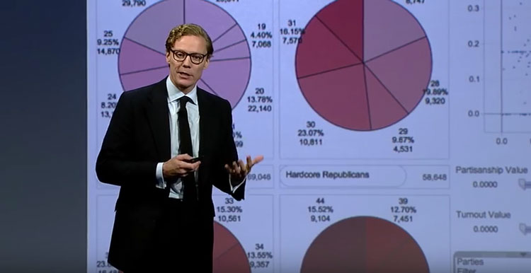 Alexander Nix lors du Concordia Summit 2016