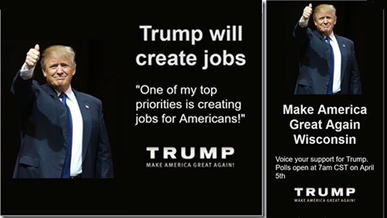 Slogans de campagne presidentielle de Trump