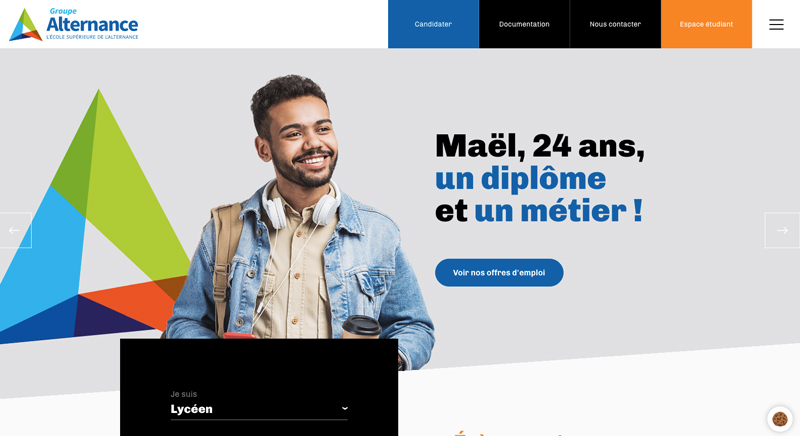 site Groupe Alternance